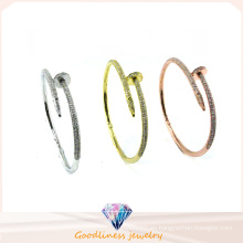 2016 estilo simple joyas al por mayor 925 brazalete de plata (g41283)